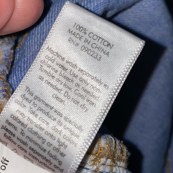 PacSun Mom Shorts 24 High Rise Denim Cuffed Blue Jean Shorts - Picture 5 of 5